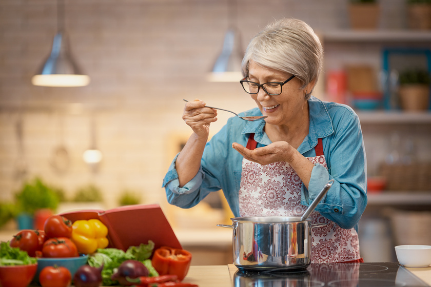 woman is preparing vegetables woman is preparing vegetables
