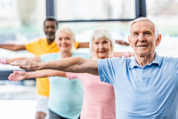 selective focus of multicultural senior athletes synchronous doi Boosting Metabolism as You Age