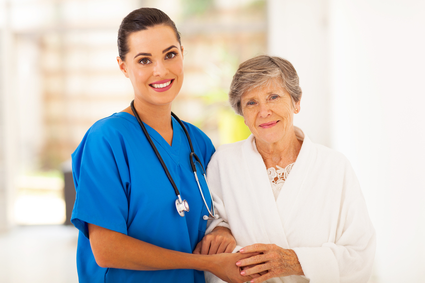 senior woman and nurse Debunking 4 Myths About Assisted Living Homes In Saint James, MD