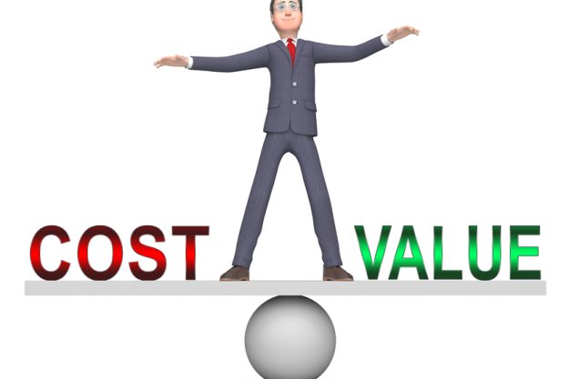 Cost Vs Value Businessman Denotes Return On Investment Roi – 3d The Cost Comparison Between Home Care And Assisted Living In Greenfield, MD