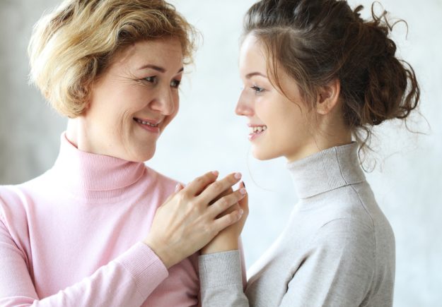 lifestyle, family and people concept: Happy young woman and her mother at home, happy family lifestyle, family and people concept: Happy young woman and her mother at home, happy family