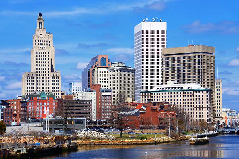 Providence, Rhode Island Skyline
