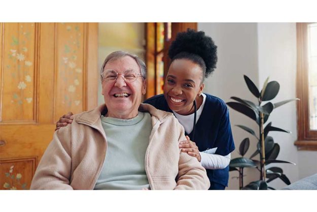 Senior-man-or-face-of-nurse-in-nursing-home-for-support